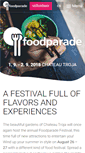 Mobile Screenshot of foodparade.cz